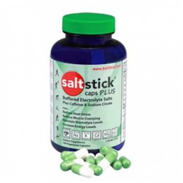 Saltstick Capsules plus met coffeine en natrium-citraat 100 caps 